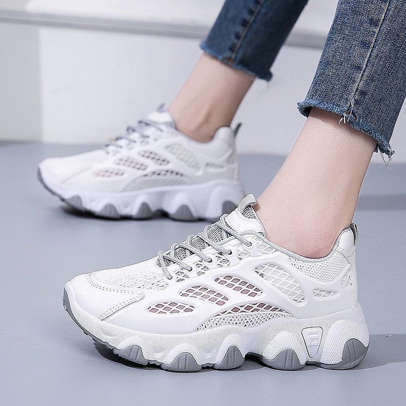 Breathable Mesh Chunky Sneaker - Women'S Fashion Running Shoes recension och pris