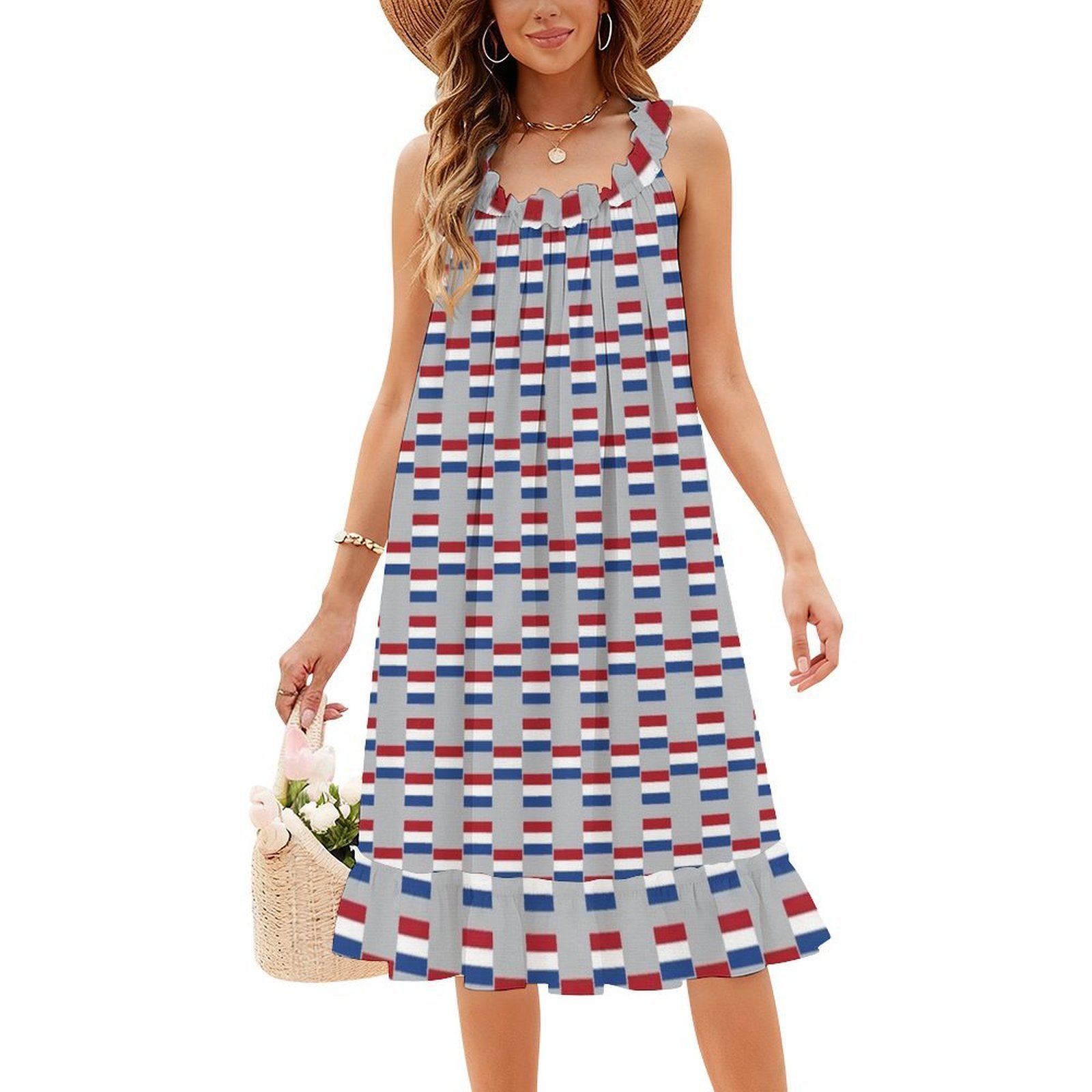 Vlag Van The Netherlands Flag  - Smocked Dress Women recension och pris