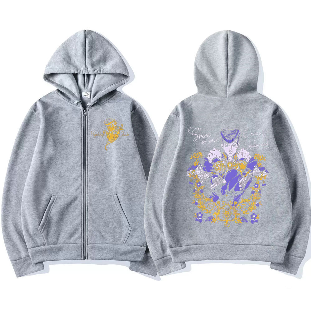 Anime Jojo Bizarre Adventure Z - Women'S Fashion Zip Hoodie recension och pris