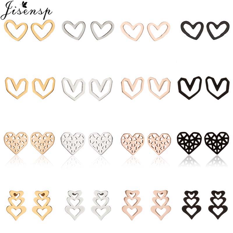 2026 Tiny Heart Earrings Stud  - Women'S Day Fashion Show recension och pris