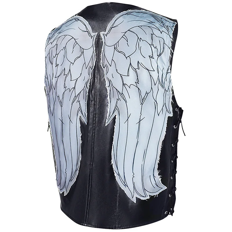 Daryl Dixon Costume Cosplay Ve - Women'S Fashion Leather Jacket recension och pris