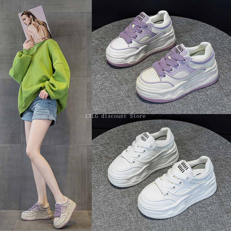 New Thick Soled Fashion White  - Women Fashion Trend 2025 recension och pris
