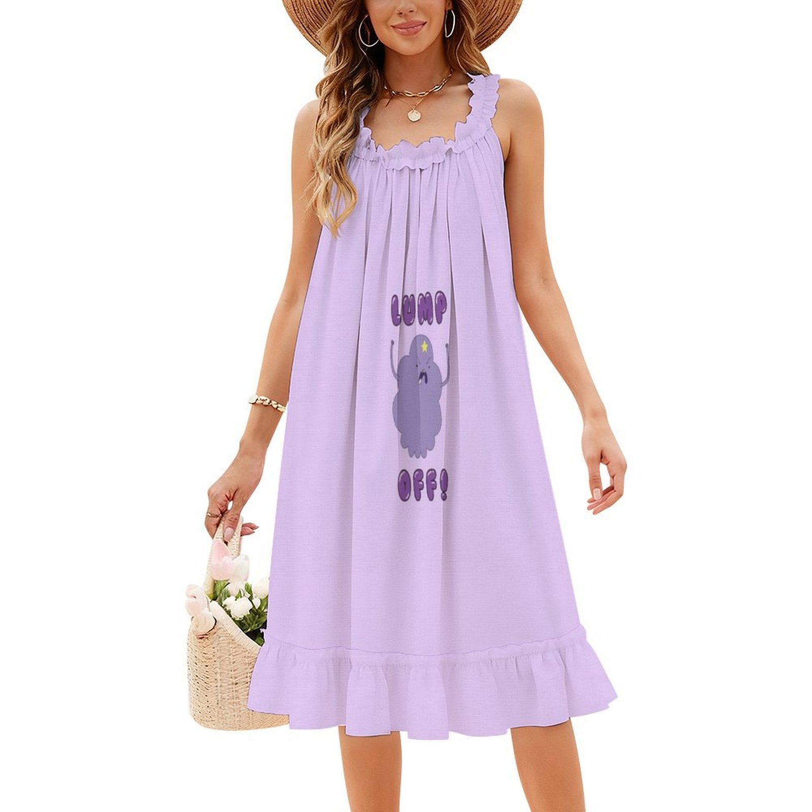 Lump Off! Floral Smock Dress F - Smocked Dress Women recension och pris