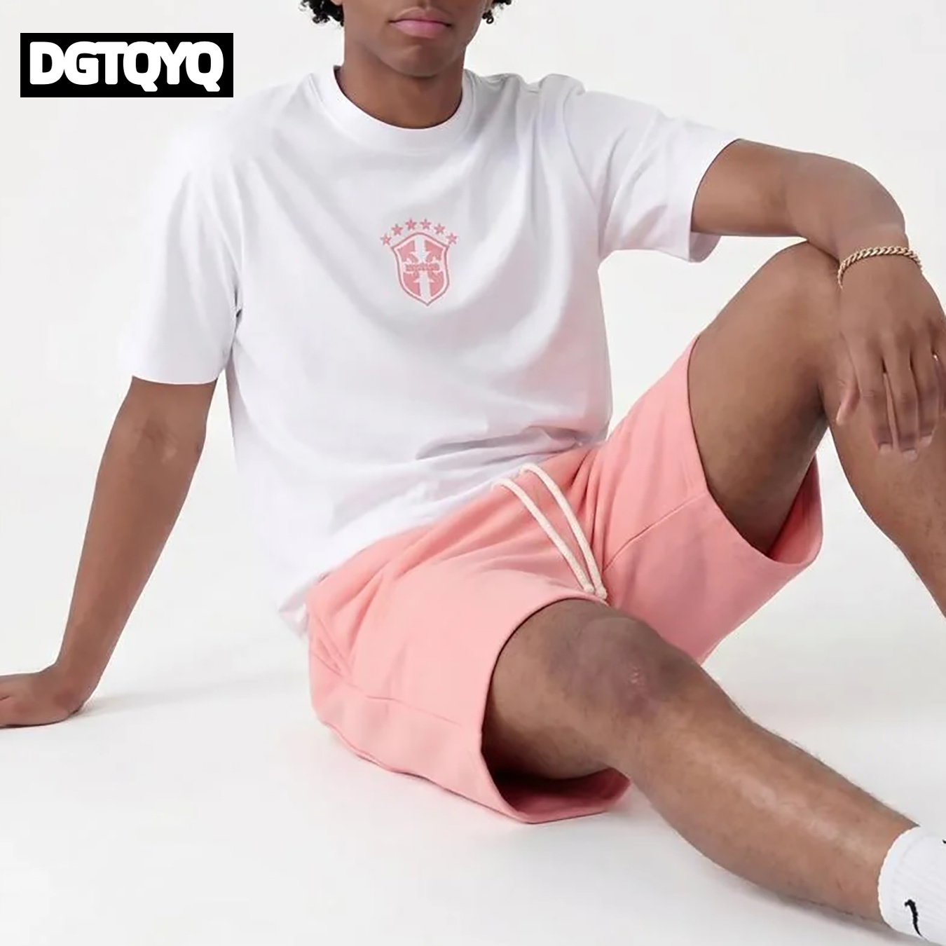 Man's Summer New Pink Embroide - Women And Men Fashion recension och pris