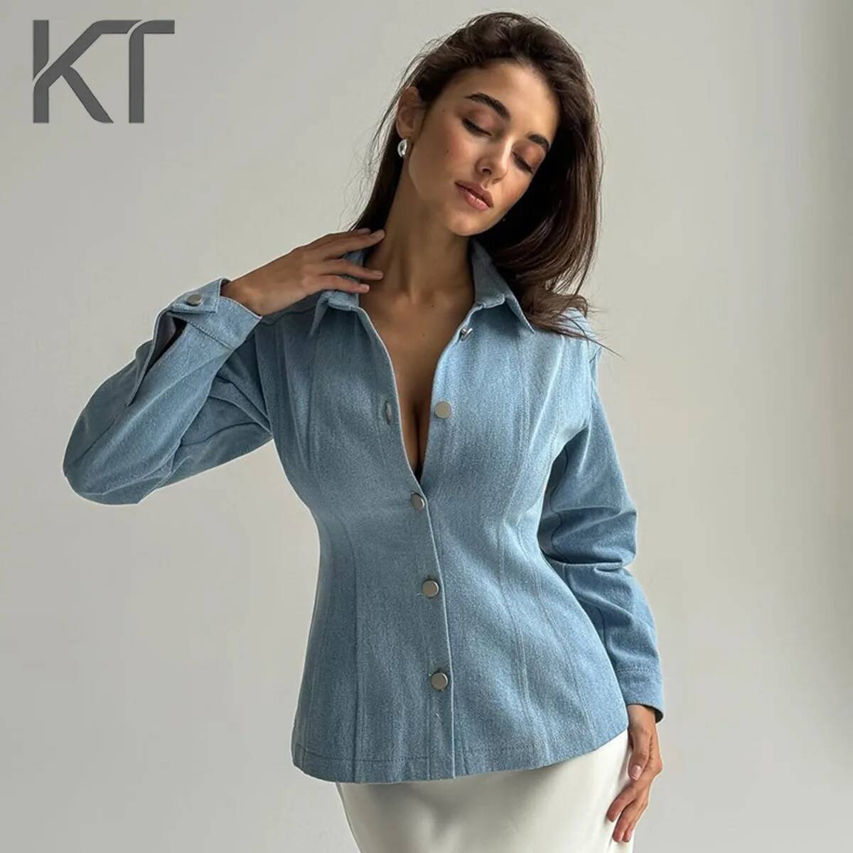 KT Vintage Waist Cinching Deni - Women Fashion Wear recension och pris