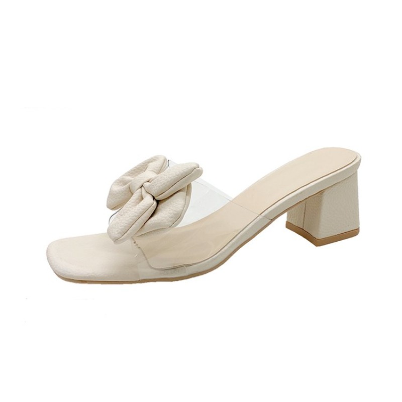 Heeled Women Slippers Bow High - Women Fashion Trend 2025 recension och pris