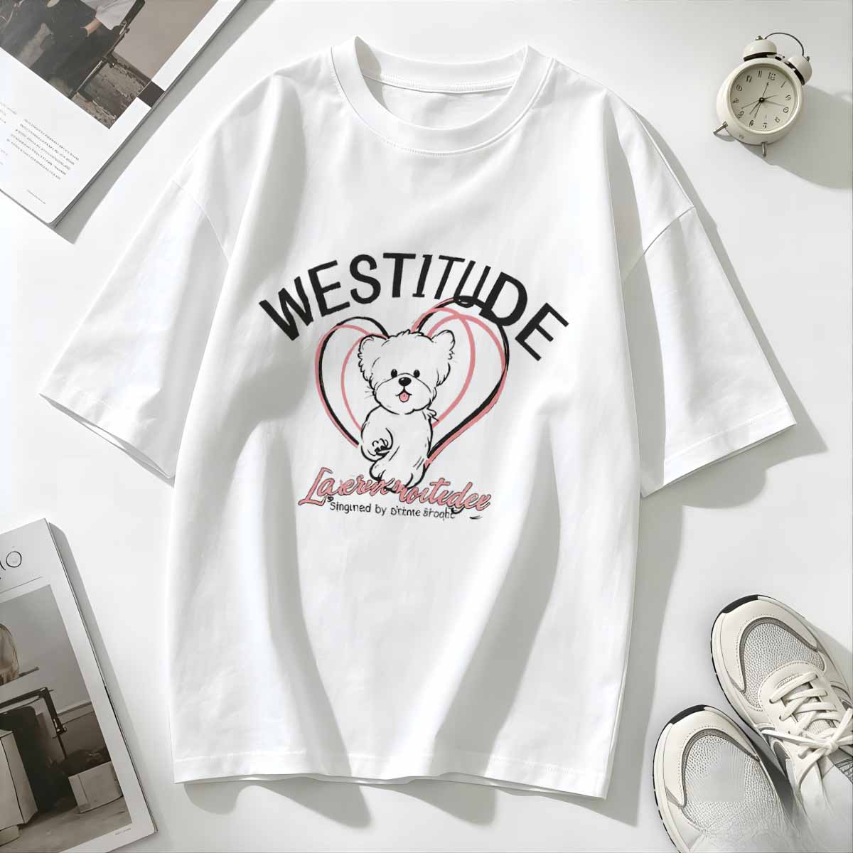 T-Shirts Girls Shopping Trip C - Women'S Fashion Market Size recension och pris