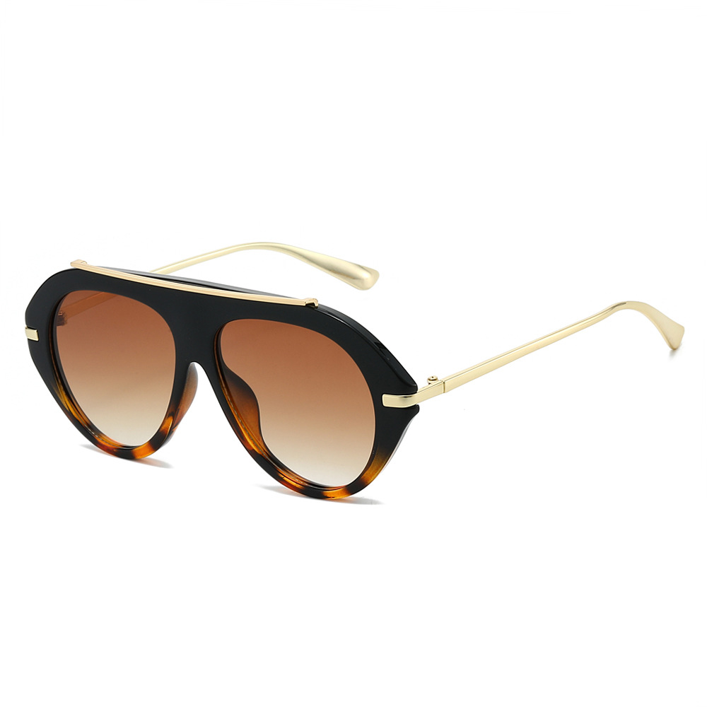 New Oversized Pilot Sunglasses - Women'S Fashion Of The 70S recension och pris