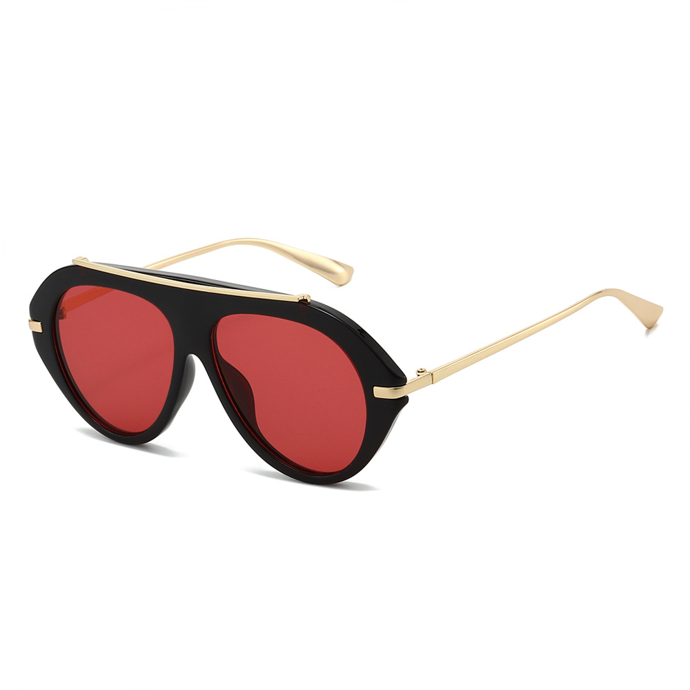 New Oversized Pilot Sunglasses - Women'S Fashion Of The 70S recension och pris