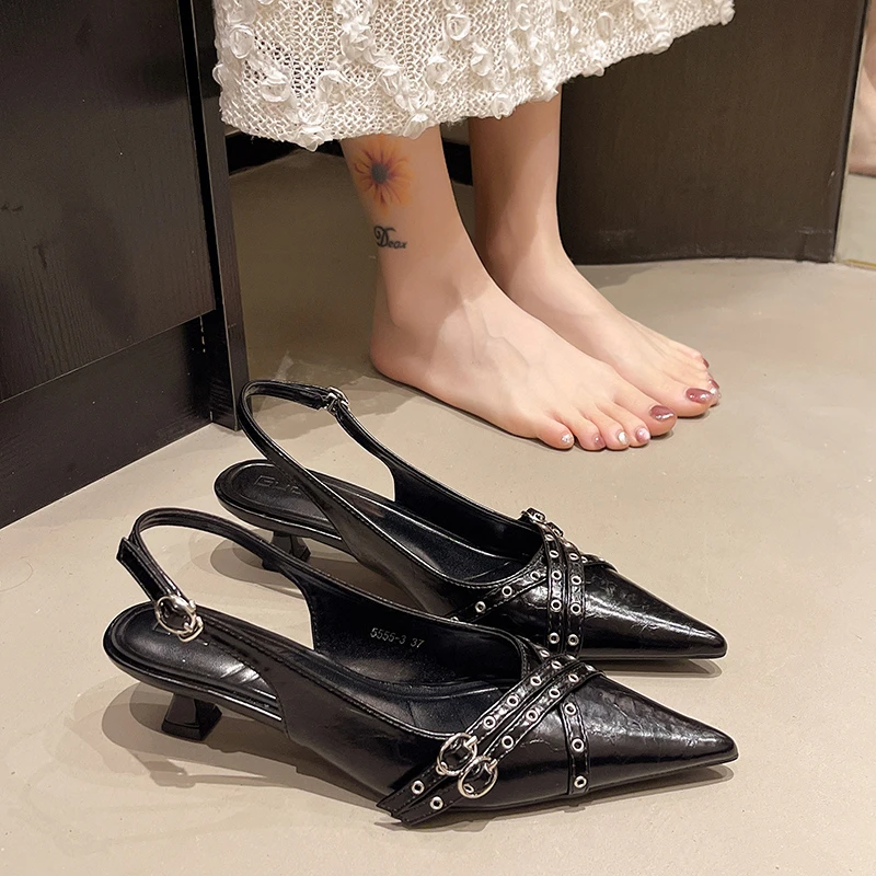 2025 New Women Pointed Toe San - Women Fashion Trend 2025 recension och pris