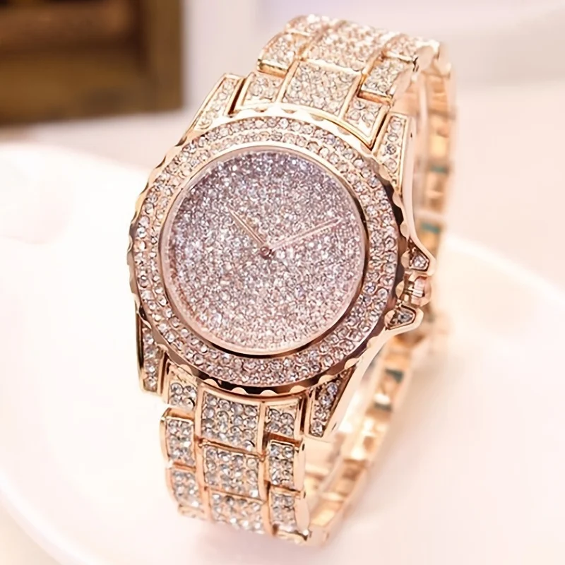 Fashion Crystal Full Steel Wom - Women'S Fashion Digital Watch recension och pris