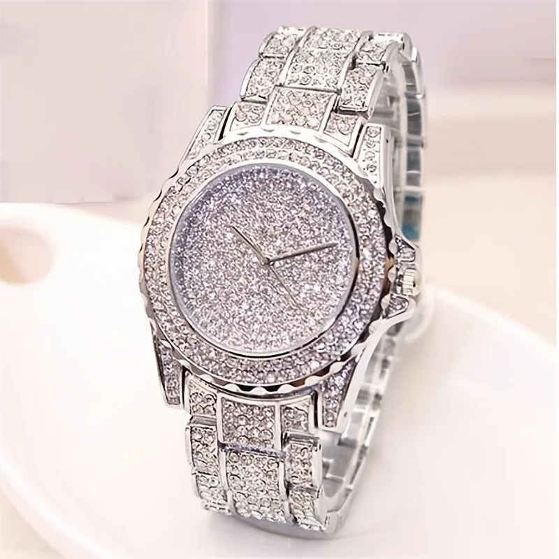Fashion Crystal Full Steel Wom - Women'S Fashion Digital Watch recension och pris