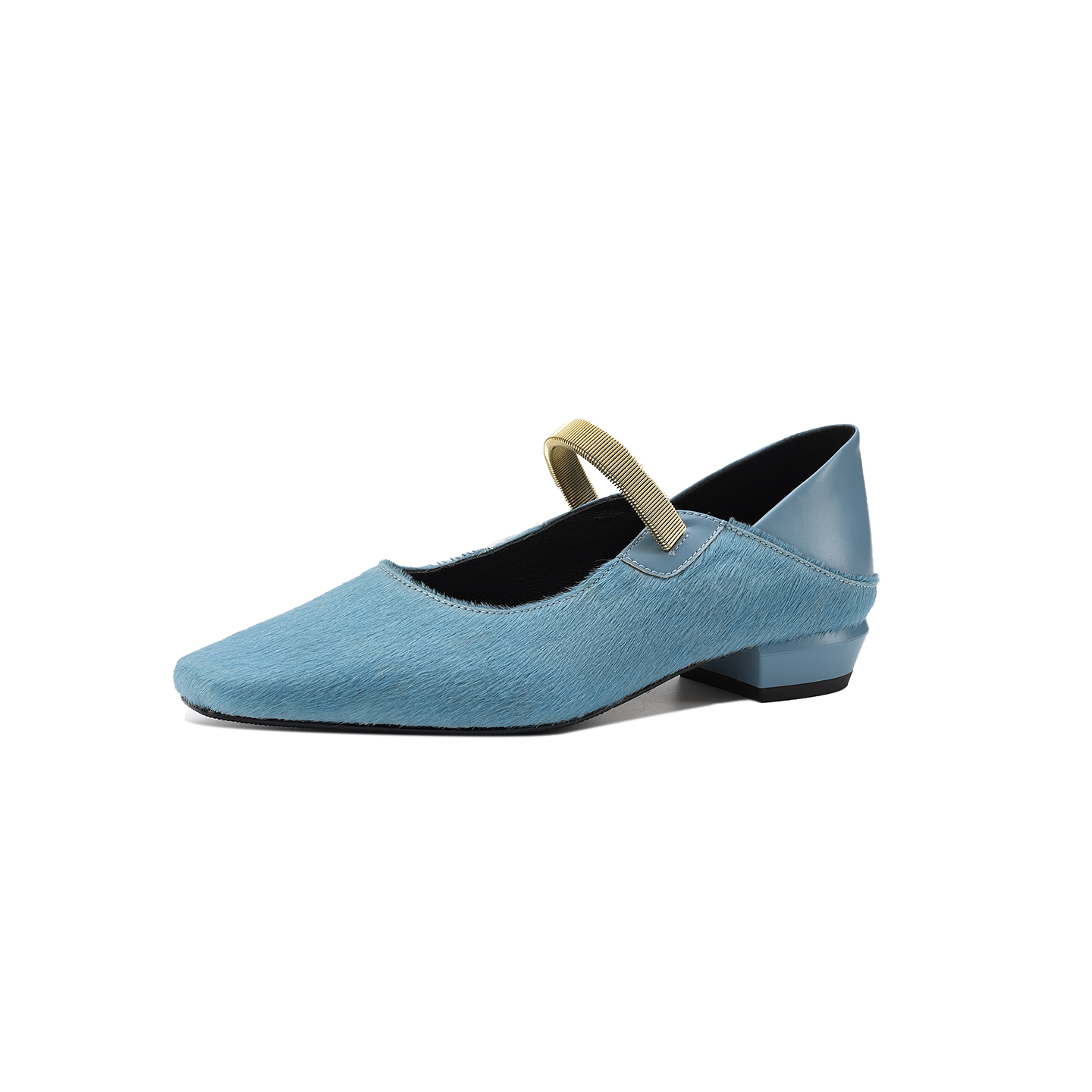 Genuine Leather Horsehair Squa - Women'S Fashion Sandals recension och pris