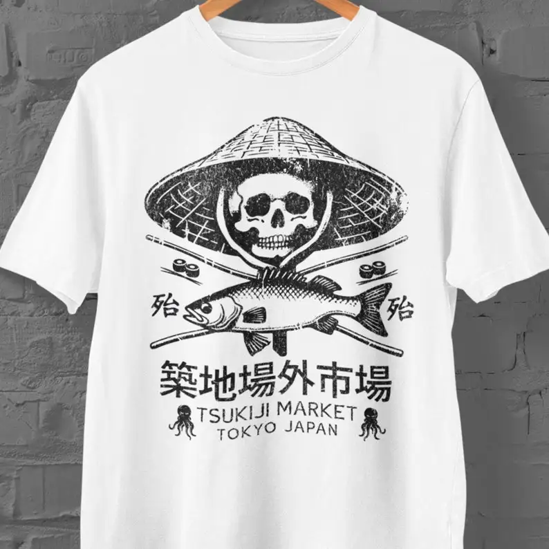 TakTsukiji Fish Market T-Shirt - Women'S Fashion Market Size recension och pris