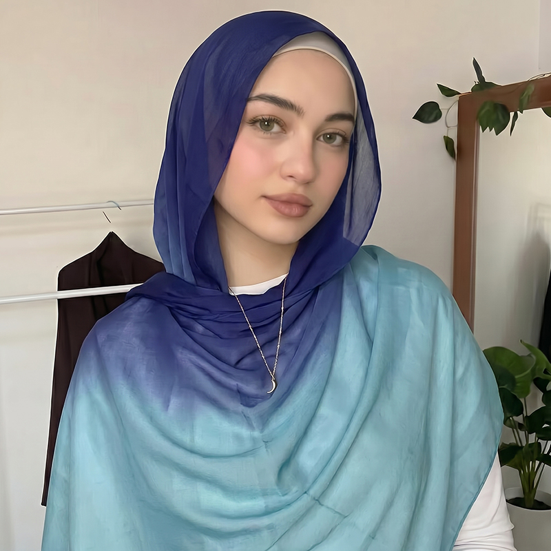 Fashion Muslim Hijab Ombre Sca - Women Fashion Wear recension och pris