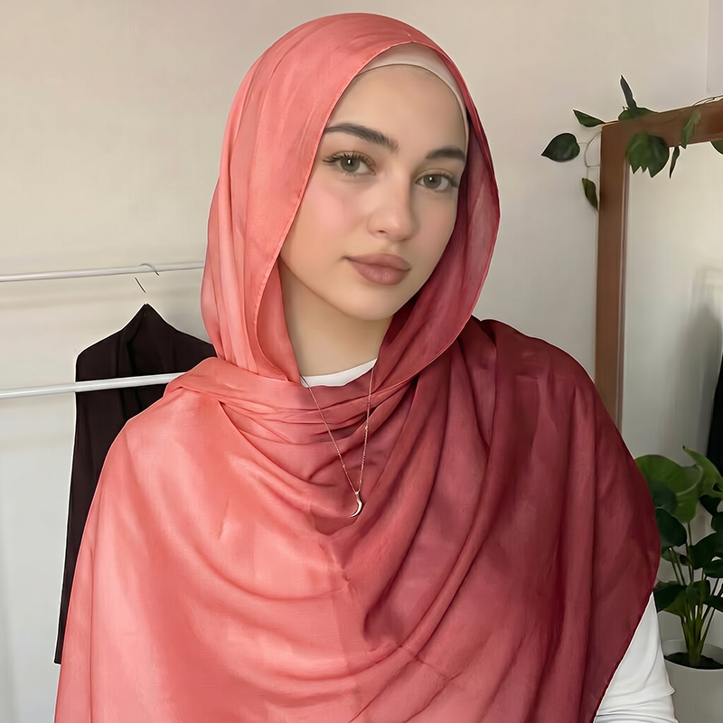 Fashion Muslim Hijab Ombre Sca - Women Fashion Wear recension och pris