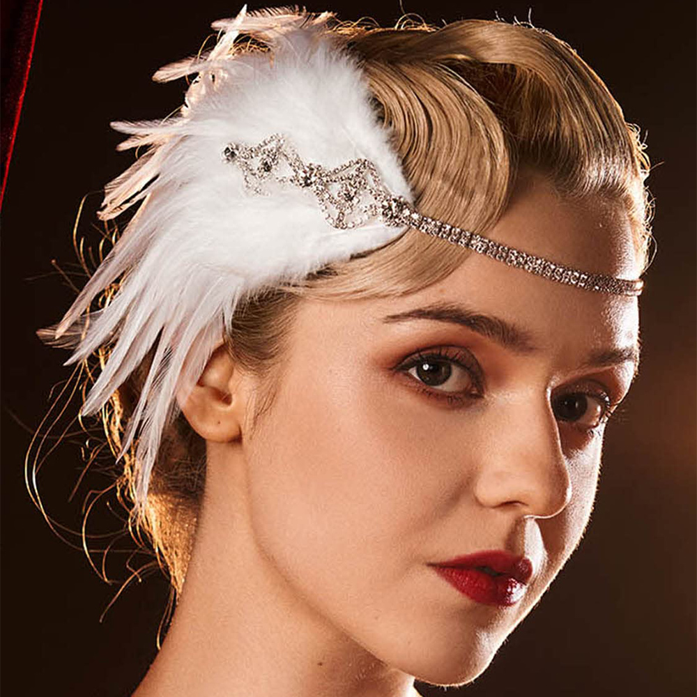 Stonefans Green Flapper Headba - Women'S Fashion Of The 1920S recension och pris