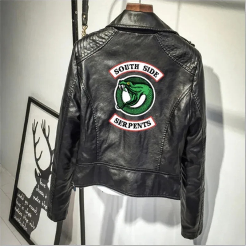 New 2026 Southside Serpent Kpo - Women'S Fashion Leather Jacket recension och pris