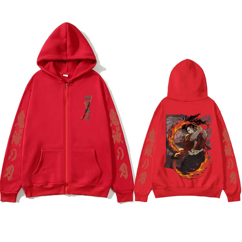 New Demon Slayer Tsugikuni Yor - Women'S Fashion Zip Hoodie recension och pris