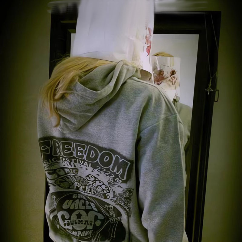 Zipped Hoodie Cry of Fear Simo - Women'S Fashion Zip Hoodie recension och pris