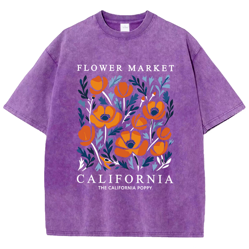 Flowers Market California Prin - Women'S Fashion Market Size recension och pris