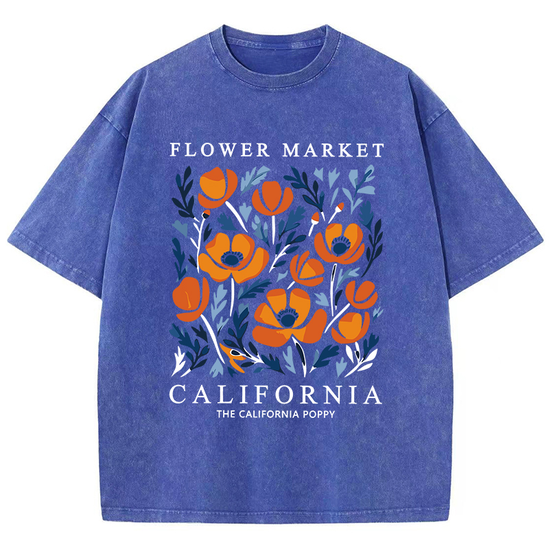 Flowers Market California Prin - Women'S Fashion Market Size recension och pris