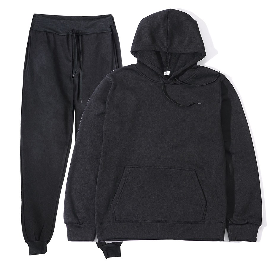 Unisex 2Pcs Sportswear Set Hoo - Women And Men Fashion recension och pris