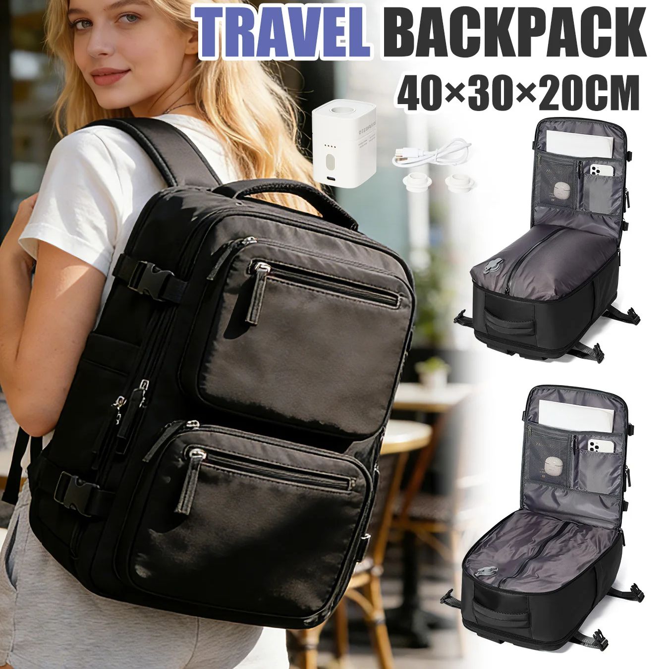Women Backpack Vacuum Backpack - Women And Men Fashion recension och pris