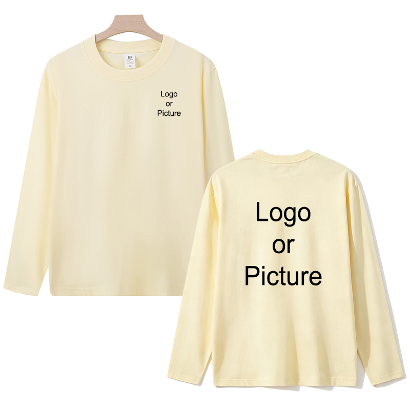 Customized Cotton Long Sleeve  - Women And Men Fashion recension och pris