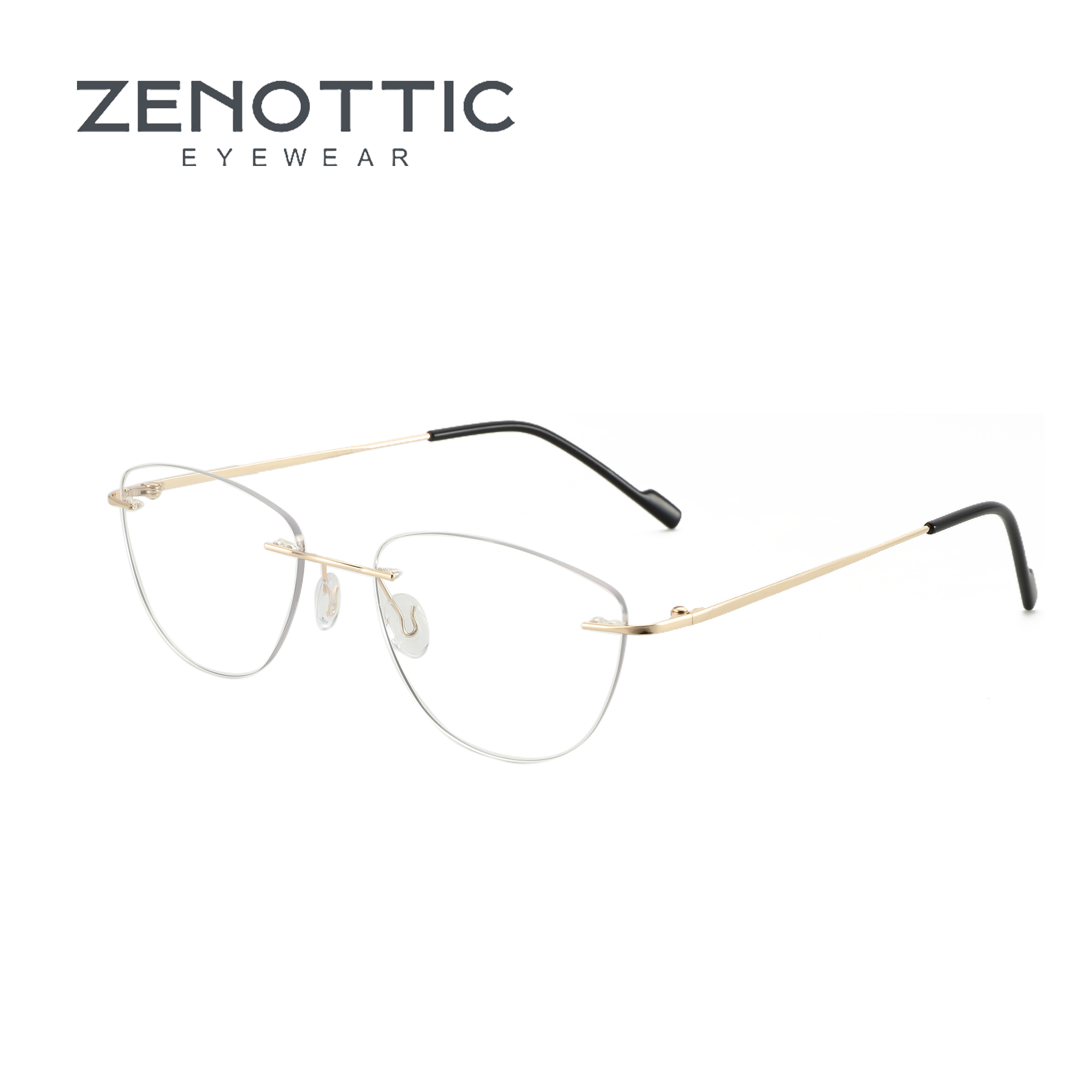 ZENOTTIC Fashion Cat Eye Rimle - Women'S Fashion Glasses Non Prescription recension och pris